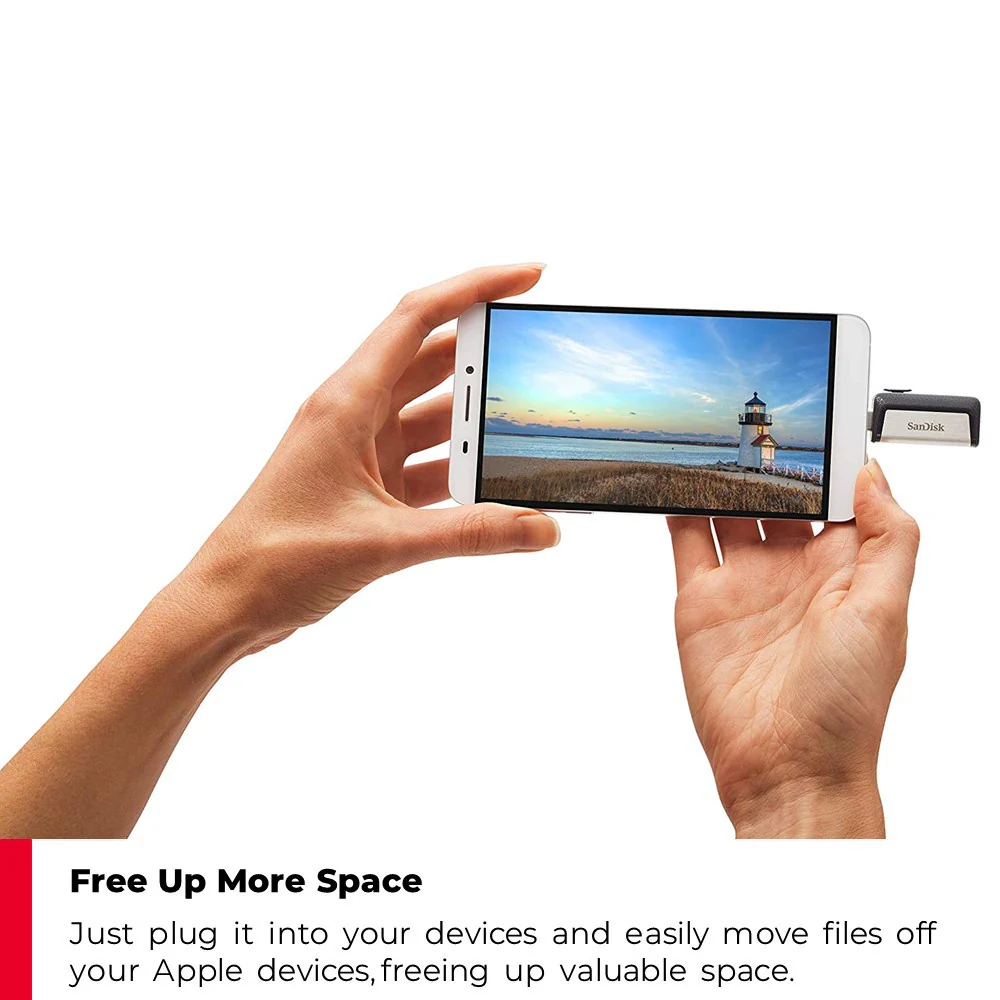 SanDisk Ultra Dual Drive USB 3.1 Type-C OTG SDDDC2 Flash Drive 256GB