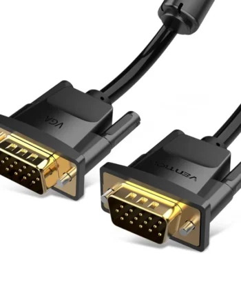 Vention VGA (3+9) Male to Male Cable Black