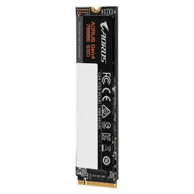 Gigabyte NVMe SSD 7100MB/s AORUS Gen4 7000E for Desktop PC & Laptop (1TB)