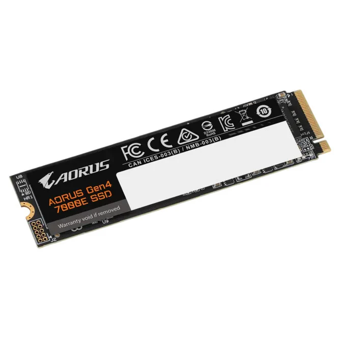 Gigabyte NVMe SSD 7100MB/s AORUS Gen4 7000E for Desktop PC & Laptop (1TB)