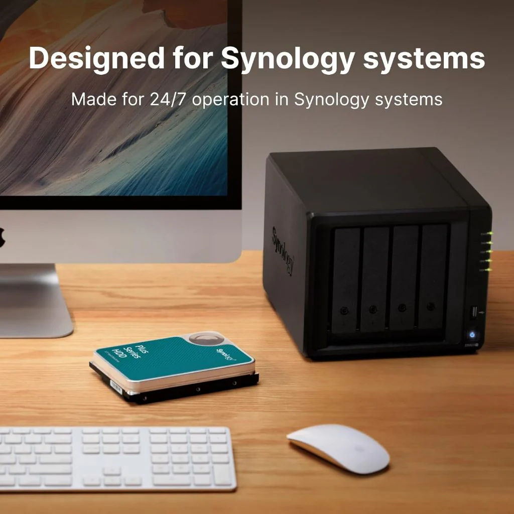 Synology Plus NAS Internal Hard Drive HAT3300 SATA III 3.5'' (2TB)
