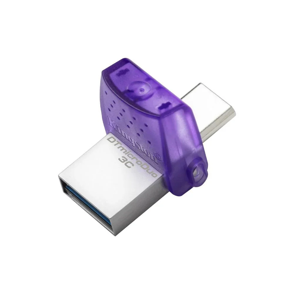 Kingston DataTraveler microDuo 3C USB Flash Drive USB 3.2 Gen1 Type-C & Type-A OTG 64GB