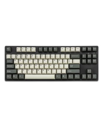 iKBC CD87 V2 Mechanical Gaming Keyboard - Cherry MX Red Switch, Black Case, Bunny Vintage