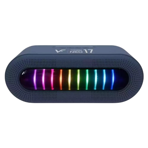 Vinnfier Tango Neo 17 Portable Bluetooth Speaker with RGB Lights Deep Bass Bluetooth 5.3, USB, TF/Micro SD