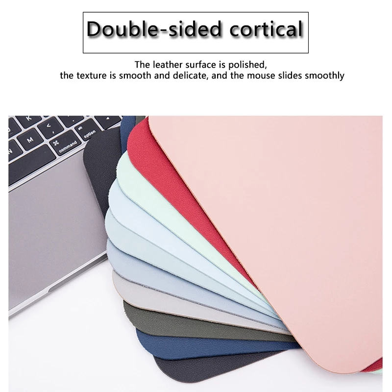 Leather Waterproof Mousepad Mouse Pad Mat Laptop Pads