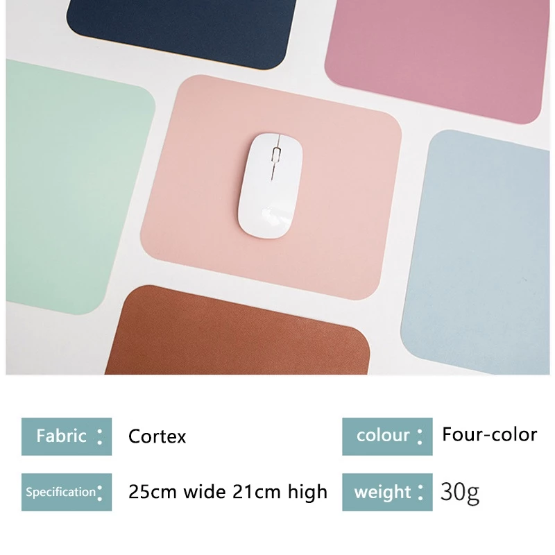 Leather Waterproof Mousepad Mouse Pad Mat Laptop Pads