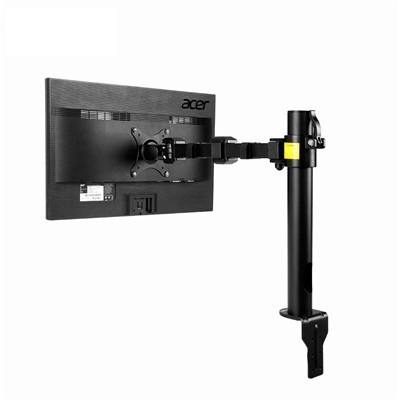 Loctek DLB111 10"-30" Single Monitor Ergonomic Swivel Arm VESA Mount for Desktop Mount