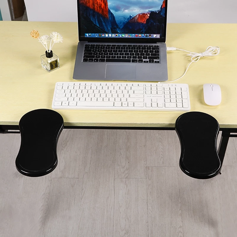 Rotating Computer Arm Rest Pad Ergonomic Adjustable PC Wrist Rest Extender